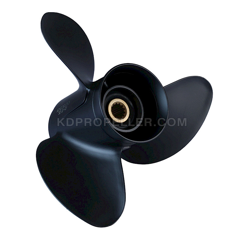 #2411-138-130 KDP 7X High-Strength Alloy 3-Blade Suzuki Outboard Propeller RH - D Class (SOLAS 4411-138-13)