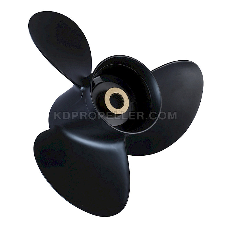 #2511-150-150 KDP 7X High-Strength Alloy 3-Blade Suzuki Outboard Propeller RH - E Class (Suzuki 58200-87D61-019, SOLAS 4511-150-15)