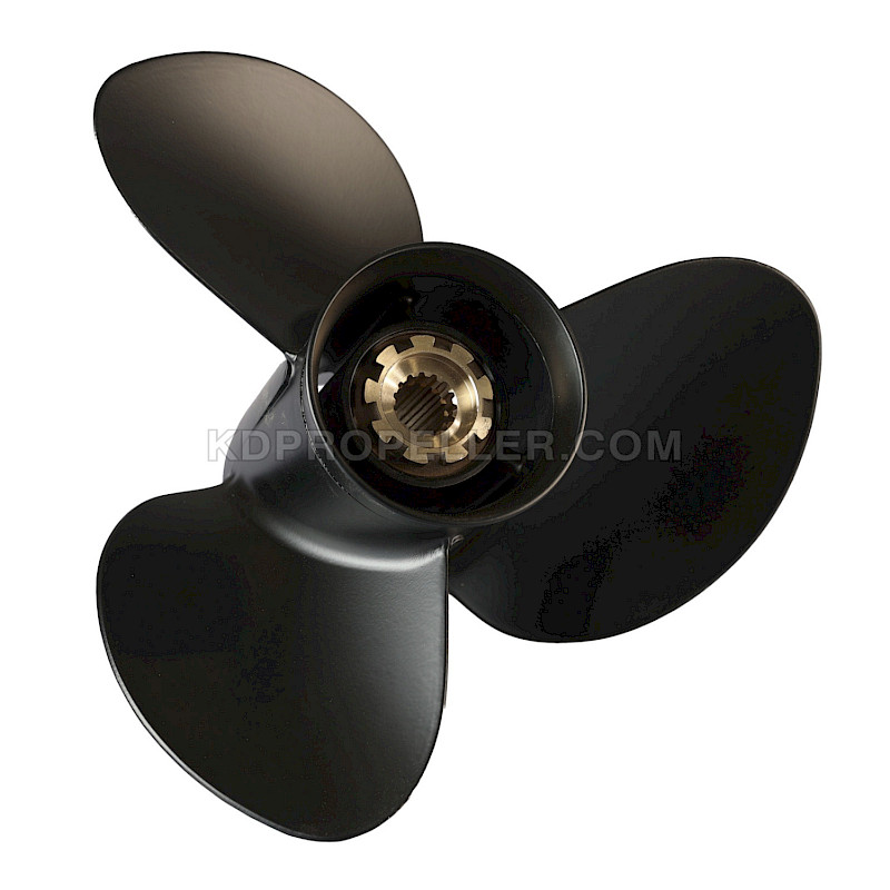 #5411-138-130 KDP 7X High-Strength Alloy 3-Blade Mercury Outboard Propeller RH - D Class (Mercury 48-77340A45, SOLAS 1411-138-13)